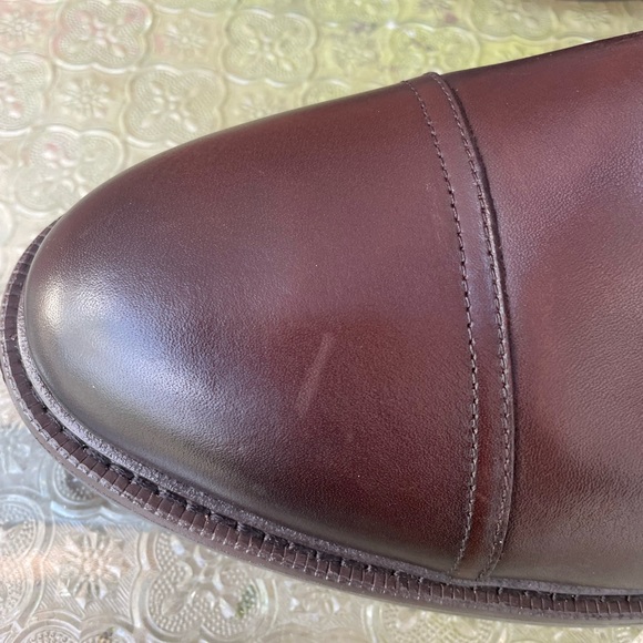 New Polo Ralph Lauren Asher Leather Cap Toe Shoes Size 11.5 main image 8